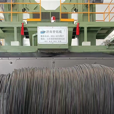 40-20RMB двойная позиция оборот двери проволока Стержень выстрел взрывная машина для удаления ржавчины