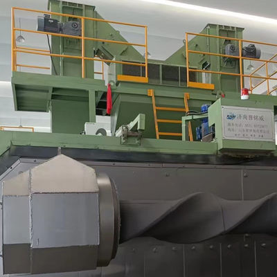 40-20RMB двойная позиция оборот двери проволока Стержень выстрел взрывная машина для удаления ржавчины