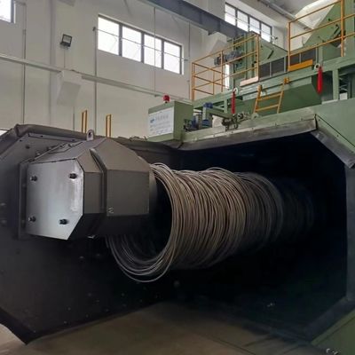 Высокая чистота одностанционная проволочная катушка катушки выстрел взрывная машина с автоматическим управлением