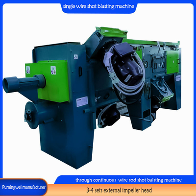 37/30/22 Kw/Piece Blast Wheel Power Single Strand Online Wire Rod Shot Blasting Machine. 37/30/22 Kw/Piece Blast Wheel Power Single Strand Online Wire Rod Shot Blasting Machine. 37/30/22 КВт/деловая взрывная колеса мощность одной цепи онлайн проволочной стержни выстреливает