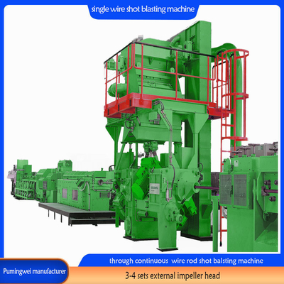 37/30/22 Kw/Piece Blast Wheel Power Single Strand Online Wire Rod Shot Blasting Machine. 37/30/22 Kw/Piece Blast Wheel Power Single Strand Online Wire Rod Shot Blasting Machine. 37/30/22 КВт/деловая взрывная колеса мощность одной цепи онлайн проволочной стержни выстреливает