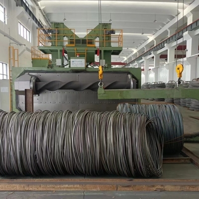 Pmw 3850 Wire Rod Coil Shot Blasting Machine с удалением ржавчины Стоимость 40-20RMB
