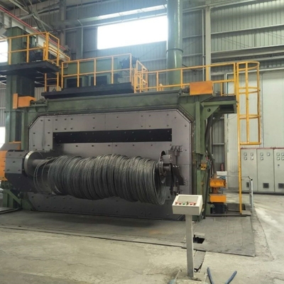 Pmw 3850 Wire Rod Coil Shot Blasting Machine с удалением ржавчины Стоимость 40-20RMB