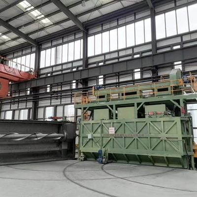 Настраиваемая горизонтальная круглая проволочная взрывная машина Pmw5300 для производства 7-15 т