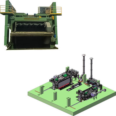 Высокая чистота проволочная рота катушки выстрел взрывная машина Pmw5500 с 0,2-0,3% потеря проволоки