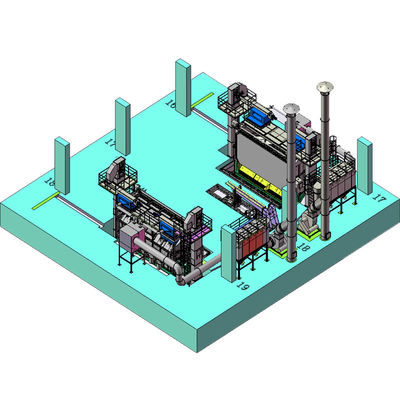 Высокая чистота Pmw5500 Wire Rod Coil Shot Blasting Machine с инструментом из углеродистой стали