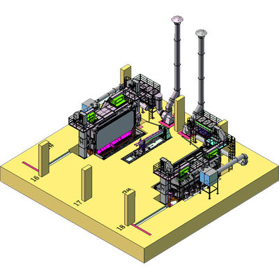Высокая чистота Pmw5500 Wire Rod Coil Shot Blasting Machine с инструментом из углеродистой стали