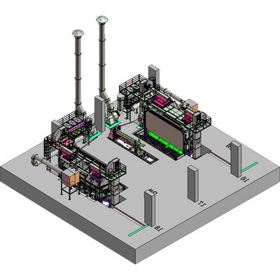 Pmw5500 Wire Rod Coil Shot Blasting Machine с доступной ценой снятия 18-35RMB / T