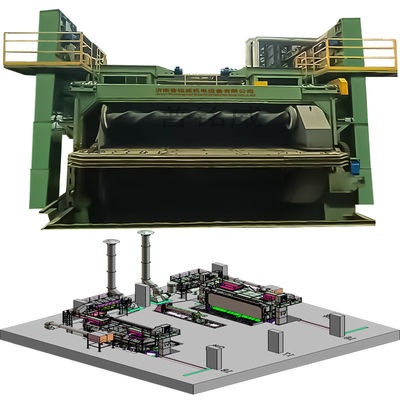 Pmw5500 Wire Rod Coil Shot Blasting Machine с доступной ценой снятия 18-35RMB / T