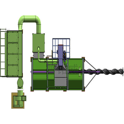 Сдвигаемая мобильная матрачная проволочная рота с катушкой для взрыва