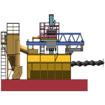 Высокопроизводительная машина для выстрелов из проволочного стержня с 5 м подъемником