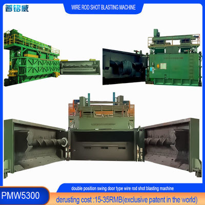 Машина для взрывного очищения с катушкой из проволочного стержня