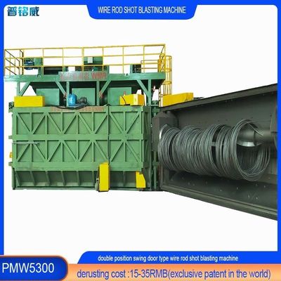 Настраиваемая проволочная рота катушки выстрел взрывная машина из с двумя мандрель загрузки двери