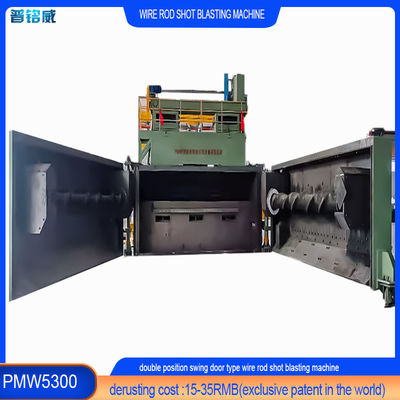 Машины для высокочистого выброса проволочного стержня из катушки