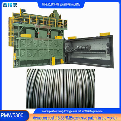 Машины для высокочистого выброса проволочного стержня из катушки