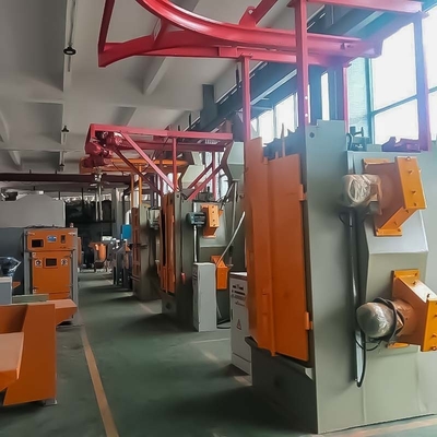 Y Track Spinner Hanger Shot Blasting Machine для очистки оборудования