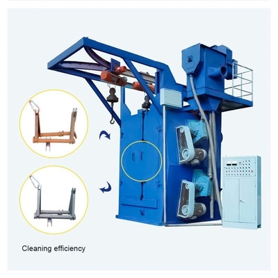 Y Track Spinner Hanger Shot Blasting Machine для очистки оборудования
