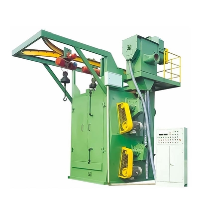 Высокая чистота Q37 Spinner Hanger Type Shot Blasting Machine для очистки литья