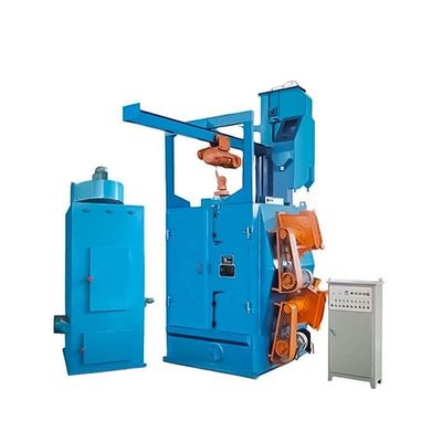 Двойные крюки Q37 серии Hanger Abrasive Shot Blasting Machine для обработки поверхности