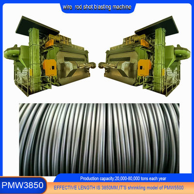 Высокая чистота ПК ствол выстрел взрывная машина для автоматической очистки катушки проволочного стержня