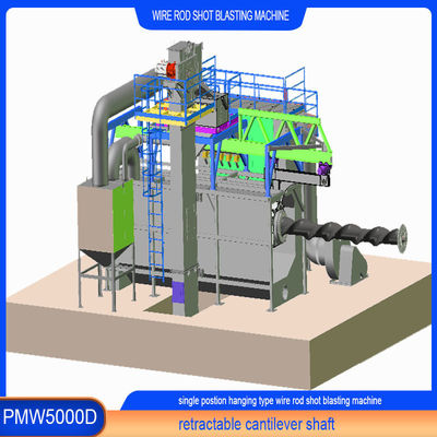 9*4*5.8м Зелёный цвет Струновая канатная катушка Ударная взрывная машина с замененным приготовлением