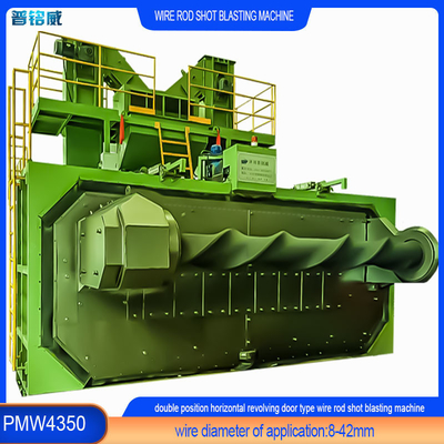 Настраиваемая PMW4350 Струновая катушка катушки Взрывная машина для очистки поверхности проволоки