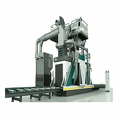 Катастрофический конвейер H Beam Steel Shot Blasting Machine с однолетним послепродажным обслуживанием