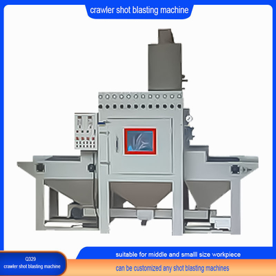 Небольшие отливки без проблем Получить Q327 Авточистка ржавчины Crawler Shot Blasting Machine