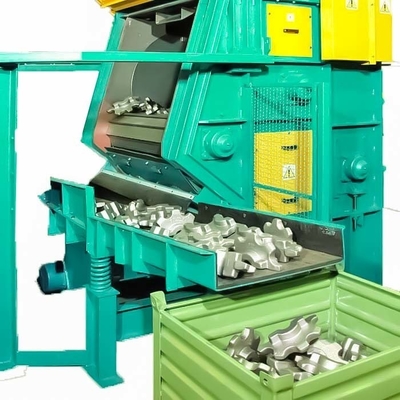 Специализированная Q326 Rubber Crawler Tumble Belt Shot Blasting Machine с скоростью производства