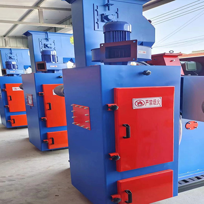 Настройка Q329 Автоматическая очистка от ржавчины Crawler Tumble Rubble Belt Shot Blasting Machine
