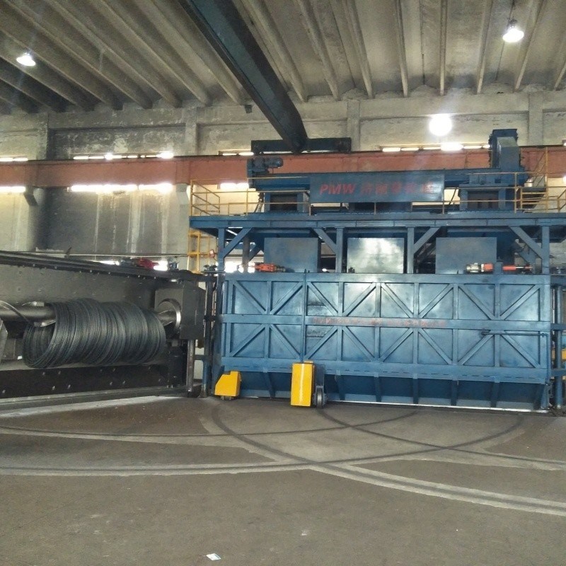 Горизонтальная дверь типа круглого проволочного взрывного аппарата PMW5300 для тяжелого взрыва