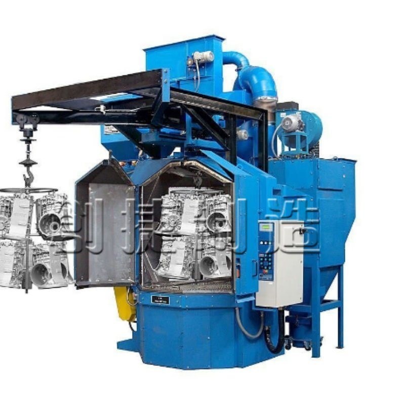 Настраиваемая висячая взрывная машина для удаления ржавчины из стали 4.809*2.825*7.118