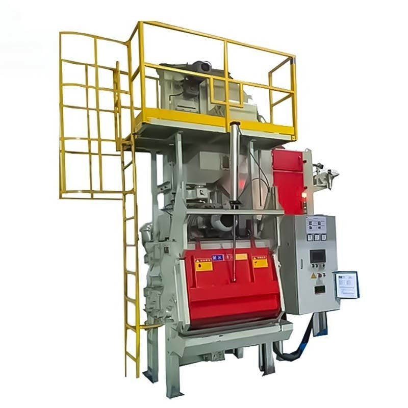 Специализированная Q326 Rubber Crawler Tumble Belt Shot Blasting Machine с скоростью производства